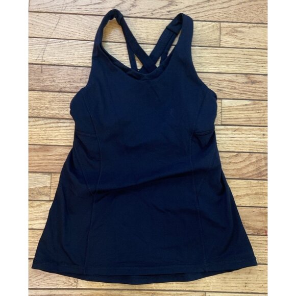 Lululemon Womens Tank Top BLACK Fitting Swiftly Tech Racerback Size Small - Picture 1 of 5